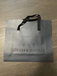 Gieves & hawkes 名牌紙袋