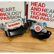 Y15 NOVA250 XMAX NVX RXZ ADV ZONTES NMAX 100% Original Brembo M3 Front /P34 Rear Full Set Siap Brack