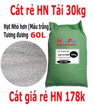Tải 30kg Cát vệ sinh cho mèo giá rẻ