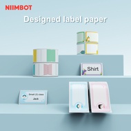 NIIMBOT D101 Name Sticker Paper Label Cartoon Pattern Stationery Waterproof Adhesive Thermal Sticker