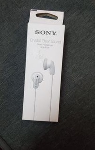 sony crystal clear sound stereo headphones  MDR-E9LP 有線耳機