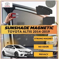 Toyota Sunshade COROLLA ALTIS 2002 Corola Cross New Magnetic Car Window Sun Shade Window Cover Sun P
