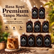 10 Botol King Espresso 400ml | Pati Espresso Premium | Buat Latte 30 Saat | Kopi Cafe Tanpa Mesin | 