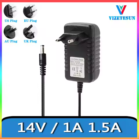 14V 1A 1.5A Massage Instrument Power Adapter 14V 1000MA 1500MA DC Voltage Stabilizing Adapter 5.5 * 