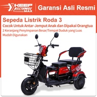 Keep Going Max- Sepeda roda tiga listrik/Sepeda listrik/Sepeda motor