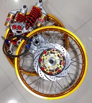 สั่งเลย!! ชุดแต่งเวฟ เอาไปเลยทั้งเซ็ท สุดคุ้มมม w110i w125ปลาวาฬ ชุดล้อดุมเงาตั้งแล้ว(*สานแบบหลบปั้ม