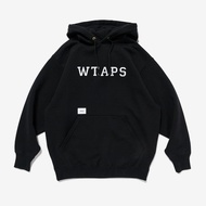 < ZEROCK > WTAPS ACADEMY/HOODY/COTTON. COLLEGE Hooded T-Shirt