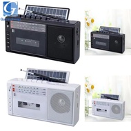 [Gazechimp] Cassette Tape Player Vintage Radio AM Radio ,Support SD Card, Portable Radio for Travel
