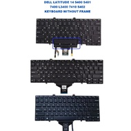 DELL LATITUDE 5400 5401 5410 5411 03J9FC 3J9FC 7400 L3400 5402 US LAYOUT KEYBOARD WITHOUT FRAME