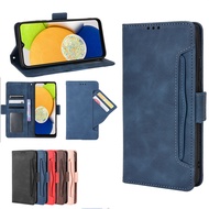 Multi 5 Cards Retro Leather Flip Case For Vivo Y600 Y500 Y400 Y300 Y200 Y200E Y200i Y100 Y78 Y77 Y76