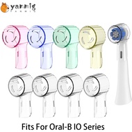 YANMIG 4PCS Toothbrush Heads Dustproof Cover, Replacement Heads Transparent Electric Toothbrush Caps