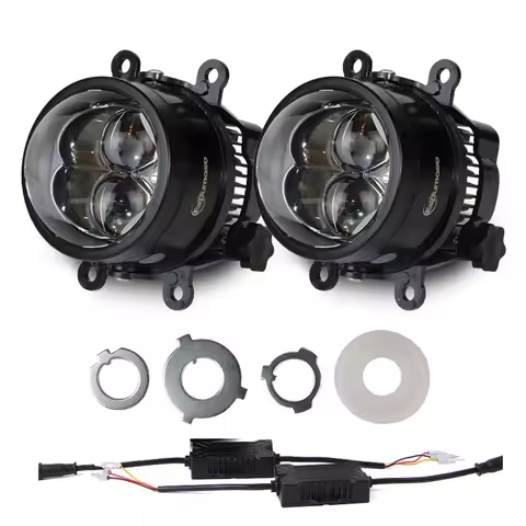 3.0Inch Led Projector Laser Lens Fog Lamp White Light 6000K H1 H11 HB3 9005 Led Canbus Car Headlight