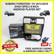 SOUNDSTREAM SUBARU FORESTER/ XV 2013-2019 (HIGH SPEC) 9-INCH ANDROID PLAYER (FREE CAR CAMERA + CASIN