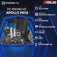 PC PV Gaming Apollo M016 (AMD Ryzen 5 7500F/ GeForce RTX 5060/ 1 x 16GB/ 1TB SSD/ Free DOS)