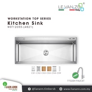 LEVANZO Workstation Top Series Kitchen Sink WST12055-(4821)