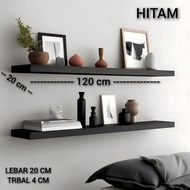 Wall shelf Length 120 cm, Width 20 cm, Thickness 4 cm / Threshold Decoration/ Collection shelf/ Mini