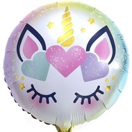 Mytex 17" Unicorn Head Foil Balloon