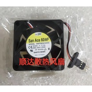 [Cooling Fan] 9WF0624H4D03 SAN ACE60WF Original Authentic 24V 0.15A Fenaco Inverter Fan