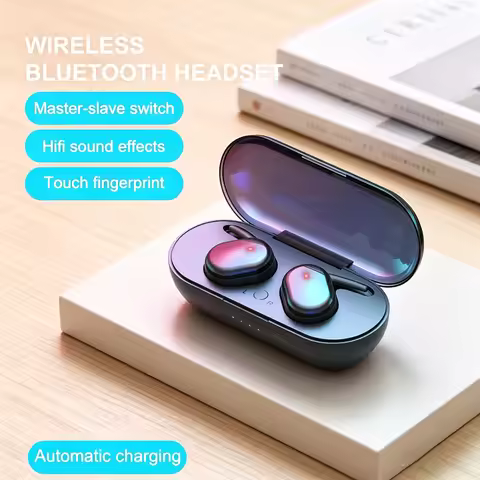 Y30 TWS Bluetooth 5.0 Wireless Stereo Earphones Earbuds In-ear Noise Reduction Waterproof Headphone 