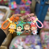 GANTUNGAN CRYBABY Flocking Keychain with TALI Crybaby Furry/ Keychain Bag Keychain/ Keychain/ Cute C