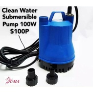 UMA SUBMERSIBLE WATER PUMP (S100P) CLEANER POOL GARDEN AKUARIUM KOLAM POND PAM KOLAM IKAN