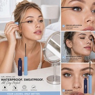 Suake Little Blue Tube Mascara Waterproof Smudge Proof Long Brush Lasting Lengthening Fine T4q6
