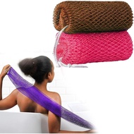 Span Jaring Afrika Tulen dengan Simpulan, Span Scrub Badan Pengelupasan Baharu 2025 - Tuala Mandi Be