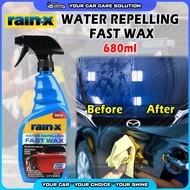 Rain-X / Rain - X / Rain X / RainX Water Repellent Fast Wax 680ml Applies Water Beading Coating Car Care DIY