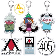 Hunter X Hunter Anime Hisoka Killua Testing Number Acrylic Keychain Decorative Accessory