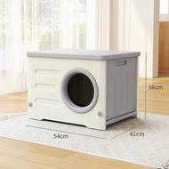 全城熱賣 - 四季通用寵物屋丨室外防水貓屋丨防雨防水狗屋丨戶外貓屋【平行進口】