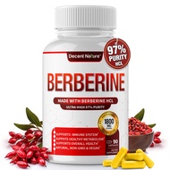 Berberine Supplement 1800mg - Premium Berberine HCl 97% High Purity Berberine Plus, Supports Immune 