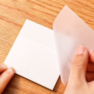 PTT Set Sticky Notes Transparan 50 Lembar Label Stickers Tahan air dan halus Kertas Sticky Note  Ant