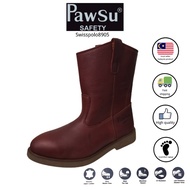 Pawsu Leather Safety Boots P801 Oil Resistant Heat Resistant