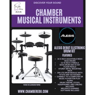 Alesis Debut Electronic Drum Kit - Kids Drum Set with Drum Stool, Drumsticks and Headphones