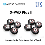 Audio Bastion X-PAD Plus II Speaker Spike Pads Shoes (Set of 8 pcs)