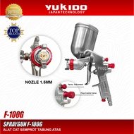 Yukido Spray Gun F-100G - Top Tube Spray Paint Tool JAPAN TECHNOLOGY