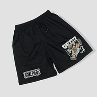 HITAM Boxer one piece gear 5 / bokser black / bosker supreme / black shorts / fabric shorts