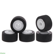 dusur 5PCS  Tape Recorder Rubber Coated Roller Tape Recorder Rubber Pinch Roller Pressure Pulley Tap