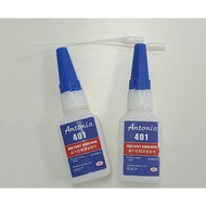 [Antonio 401] Pelekat Segera/ Gam Super/ Instant Adhesive/ Super Glue (20g)