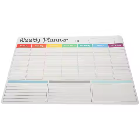 Magnetic Calendar for Fridge Dry Erase Whiteboard Calendar Kitchen Planning Board Fridge Dry Erase B