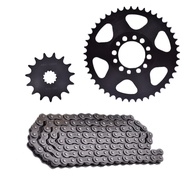 520 15T 45T  Motorcycle Front Rear Sprocket Chain Set For Suzuki DR200 G,H,J 1986-1988 DR200SE-T,V,W