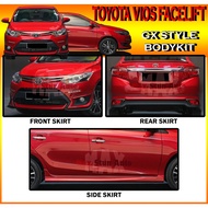 TOYOTA VIOS NCP150 VIOS 2016 FACELIFT GX STYLE BODYKIT (G-X) SKIRT LIP FOR VIOS GX FRONT SKIRT SIDE 