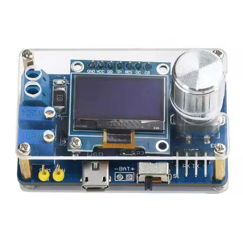 Mini Digital Oscilloscope Kit 0.96 inch DOS LCD Oscilloscope Kit STC Microcontroller Electronic DIY 