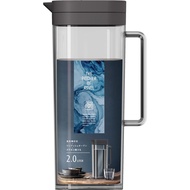 ASVEL 2.0L Heat-Resistant Cold Water Pitcher - Stylish, Easy-to-Clean, Anti-Stain, One-Push Spout, S