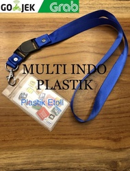 Tali lanyard/ id card uk 6 x 9/ nametag/ set panitia id card/ id card