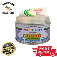 M800 MERCURY FIBREGLASS (280GM &1.25kg simen fiberglass kereta)