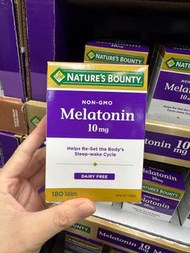 預訂❗️加拿大空運直送 ✈️Nature Bounty Melatonin 褪黑激素 10mg 180pcs