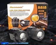 AOZOOM 2β SUPER BRIGHT FOCUS LED PROJECTOR FOG LAMP FOR NEW MODEL TOYOTA 3 COLOUR HI LOW BEAM 3800K/