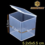 Plastic Box Size 52x50x55 mm. (Storage 52x50xheight 55 mm.) For Small Items Others