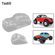 [dksqer] 1:10 Transparent Remote Control Car Body Shell, 313mm Wheelbase Body Car Shell Upgrade for 